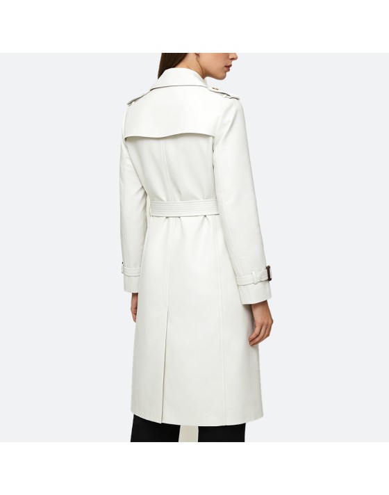 Stylish Reversible Women's Trench Coat
