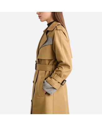Fashion Double-Breasted Women’s Trench Coat