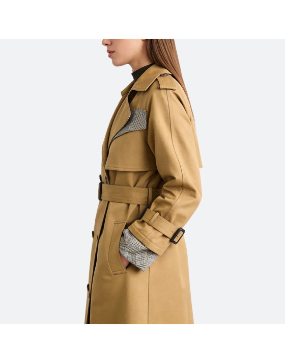 Fashion Double-Breasted Women’s Trench Coat