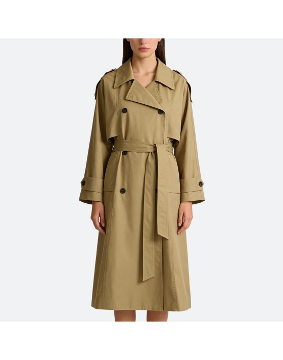 Autumn Casual Double-Breasted Women’s Trench Coat