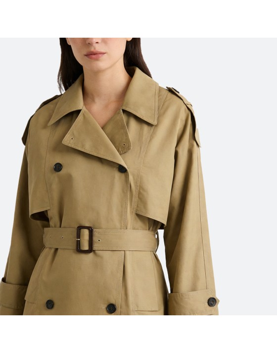 Autumn Casual Double-Breasted Women’s Trench Coat