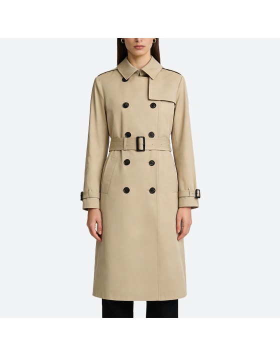 Soft and comfortable women's trench coat