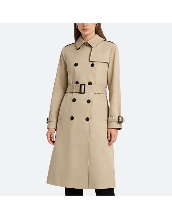 Soft and comfortable women's trench coat