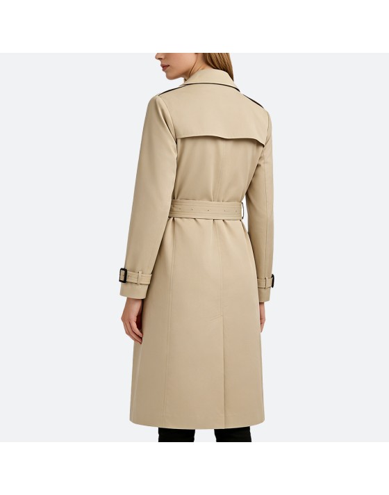 Soft and comfortable women's trench coat