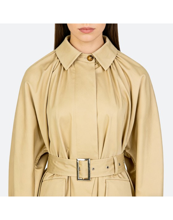 Minimalist Classic Trench Coat