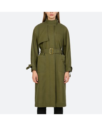 Stylish Cotton Trench Coat