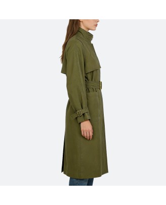 Stylish Cotton Trench Coat