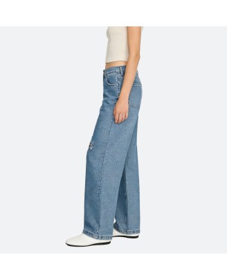 Loose Straight-Leg Jeans