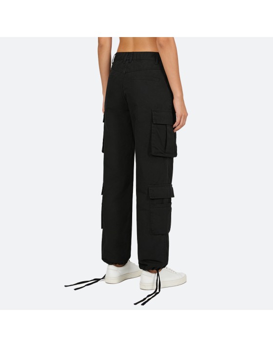 Pocket Wide-Leg Utility Pants