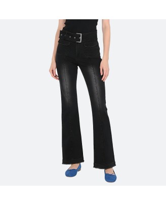 Slim Fit Flared Jeans