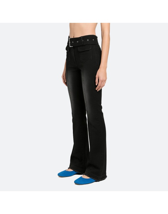 Slim Fit Flared Jeans