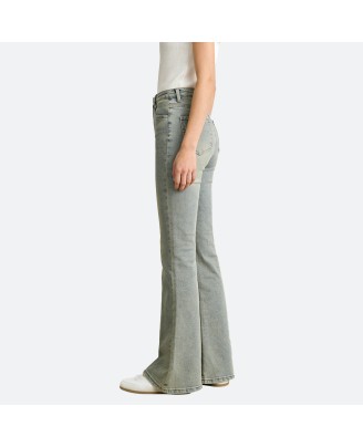 Vintage Washed Flared Pants