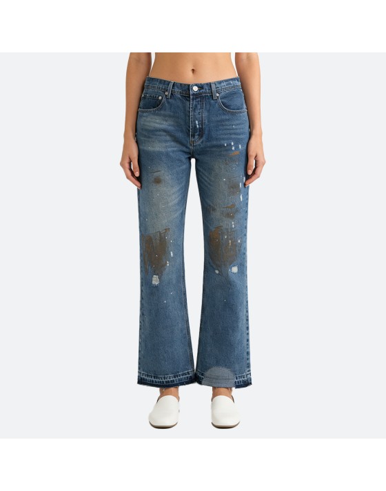Vintage distressed jeans